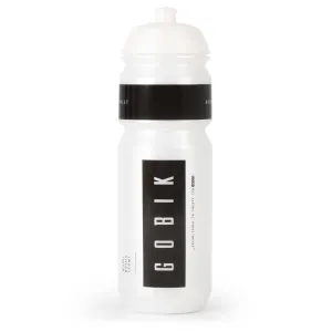 GOBIK Cyklistická fľaša na vodu - SHIVA - čierna/biela