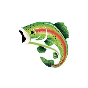 BP Fóliový balón - zelená ryba holografická