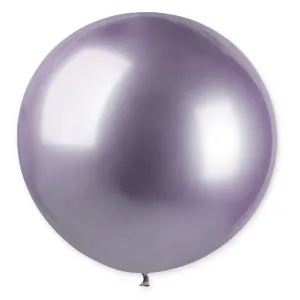 Gemar Guľatý chrómový balónik SHINY fialový 80 cm