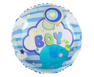 Godan Fóliový balón - Baby boy, kruh 45 cm