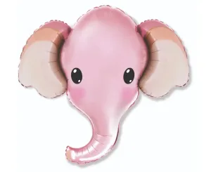 Godan Fóliový balón - Ružový sloník 60 cm