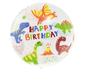 Godan Priesvitný balón s dinosaurami