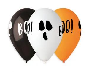 Godan Sada latexových balónov - Halloween Boo mix 5 ks