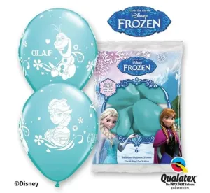 Balóniky Frozen - Ľadové kráľovstvo 30 cm Anna, Elsa a Olaf 6 ks - GoDan