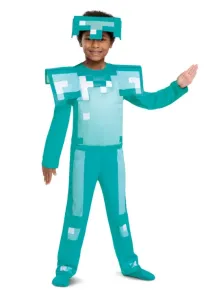 Godan Detský kostým - Minecraft modrý Veľkosť - deti: M