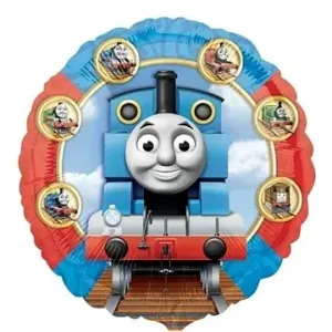 Balón fóliový 43 cm – lokomotíva Tomáš