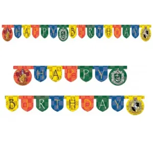 Procos Banner Happy Birthday - Harry Potter fakulty 2 m #1892611