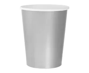 Godan Papierové poháre - Strieborné 270 ml