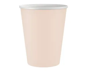 Godan Papierové poháre - Svetloružové, 250 ml