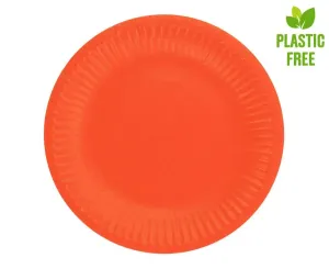 Godan Papierové taniere - Červené 18 cm