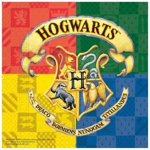 Procos Servítky - Harry Potter fakulty 33 x 33 cm 20 ks