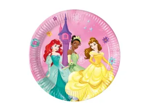 Tanieriky papierové Princess Disney 19,5 cm (8 ks)