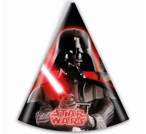 Procos Party klobúčiky Darth Vader (Star wars) 6 ks