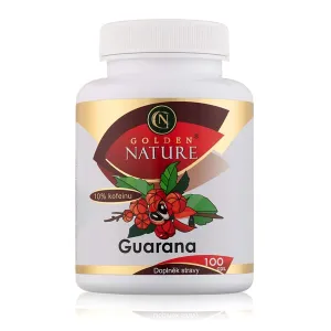 Golden Nature Guarana 10% kofeínu 100 tabliet #1554047