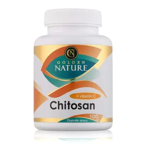 Golden Nature Chitosan + Vitamín C 100 tabliet #1554049