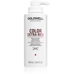 Goldwell Dualsenses Color Extra Rich 60 Sec Treatment 500 ml maska na vlasy pre ženy na hrubé vlasy; na farbené vlasy