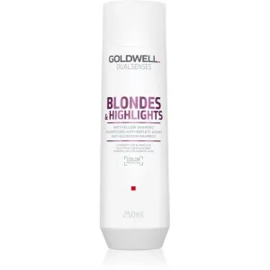 Goldwell Dualsenses Blondes & Highlights šampón pre blond vlasy neutralizujúci žlté tóny 250 ml #873317