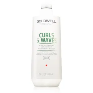 Goldwell Dualsenses Curls & Waves Hydrating 1000 ml kondicionér pre ženy na šedivé vlasy; na kučeravé vlasy