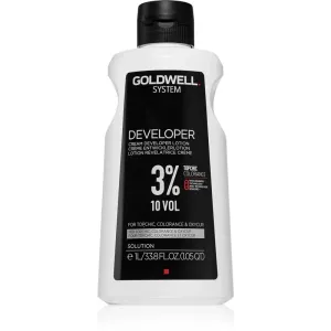Goldwell Krémová aktivačná emulzia 3% 10 VOL (Cream Developer Lotion) 1000 ml