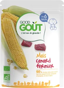 Good Gout Bio Kapsička kukurica s kačacím mäsom 190 g