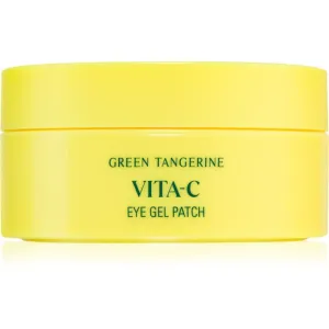 Goodal Green Tangerine Vita-C hydrogélová maska na očné okolie pre rozjasnenie a hydratáciu 60 ks