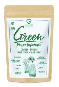 Goodie Green Power Supermix BIO 150 g (chlorela + Spirulina + jačmeň + pšenica)