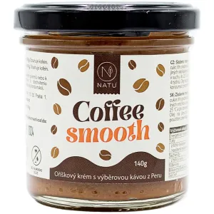 NATU Coffee Smooth orieškový krém s kávou 140 g