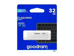 GOODRAM Flash Disk 32GB UME2, USB 2.0, biela