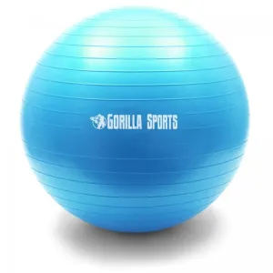 Gorilla Sports Gymnastická lopta, 55 cm, modrá #6684589