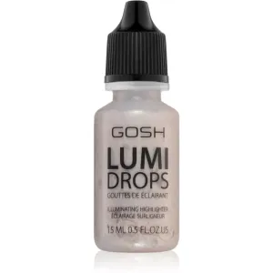 Gosh Lumi Drops tekutý rozjasňovač odtieň 002 Vanilla 15 ml