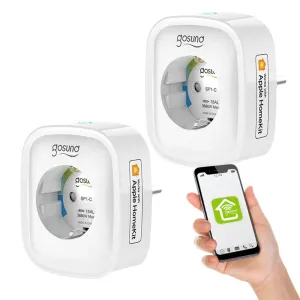 Smart sada zásuviek GOSUND SP1-H WiFi HomeKit 2ks