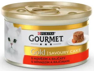 GOURMET GOLD Savoury Cake 24x85g s hovädzím a rajčinou