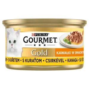 GOURMET Gold 85g Sauce Delight minifiletky s kuraťom v omáčke