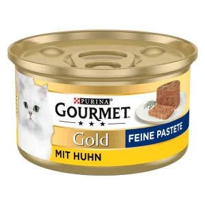 Výhodné balenie Gourmet Gold jemná paštéta 24 x 85 g - kuracie mäso