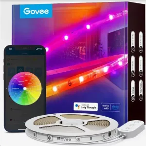 Govee WiFi RGBIC Smart PRO LED pásik 5 m – extra odolný