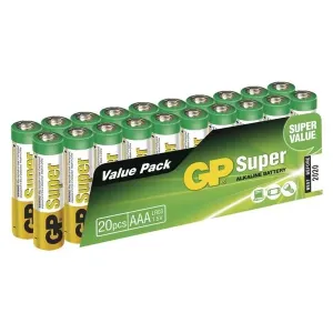 Batérie GP Super Alkaline, AAA, 20ks