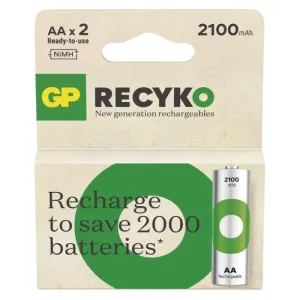 GP Nabíjateľná batéria ReCyko 2100 AA (HR6), 2 ks