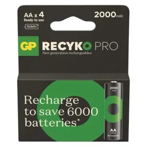 GP Nabíjateľná batéria ReCyko Pro Professional AA (HR6), 4 ks