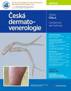 Česká dermatovenerologie 2/23, Hercogová Třešňák Jana #7834381