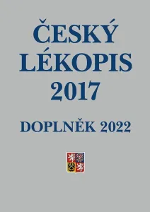 Český lékopis 2017 - Doplněk 2022, Ministerstvo zdravotnictví ČR #3691342