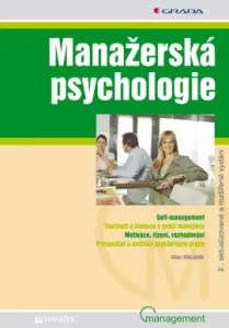 Manažerská psychologie, Mikuláštík Milan #3688867