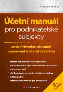 Účetní manuál pro podnikatelské subjekty - 2. vydání, Hruška Vladimír #3689805