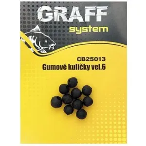 Graff Gumové guľôčky Veľkosť 6 10 ks
