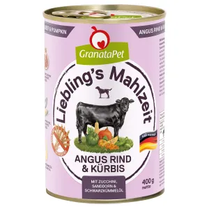 Granatapet Liebling's Mahlzeit 6 x 400 g - hovädzie Angus a tekvica