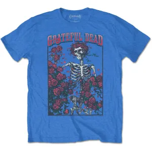 Grateful Dead Tričko Bertha & Logo Unisex Blue XL