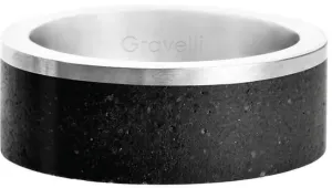 Gravelli Betónový prsteň Edge oceľová / atracitová GJRUSSA002 47 mm