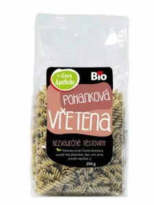 GREEN APOTHEKE Vretená BIO bezlepková POHANKOVÁ 100% 250 g