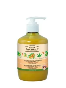 Green Pharmacy Tekuté krémové mydlo - chráni pokožku - rakytník a lipa  460ml