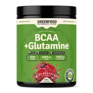 GreenFood Nutrition Performance BCAA + Glutamine Juicy Raspberry 420 g