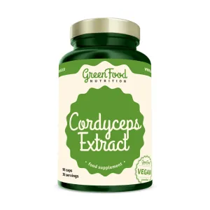 GreenFood Nutrition Cordyceps extract 90 kapsúl